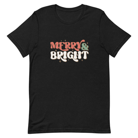 Merry & Bright Unisex t-shirt
