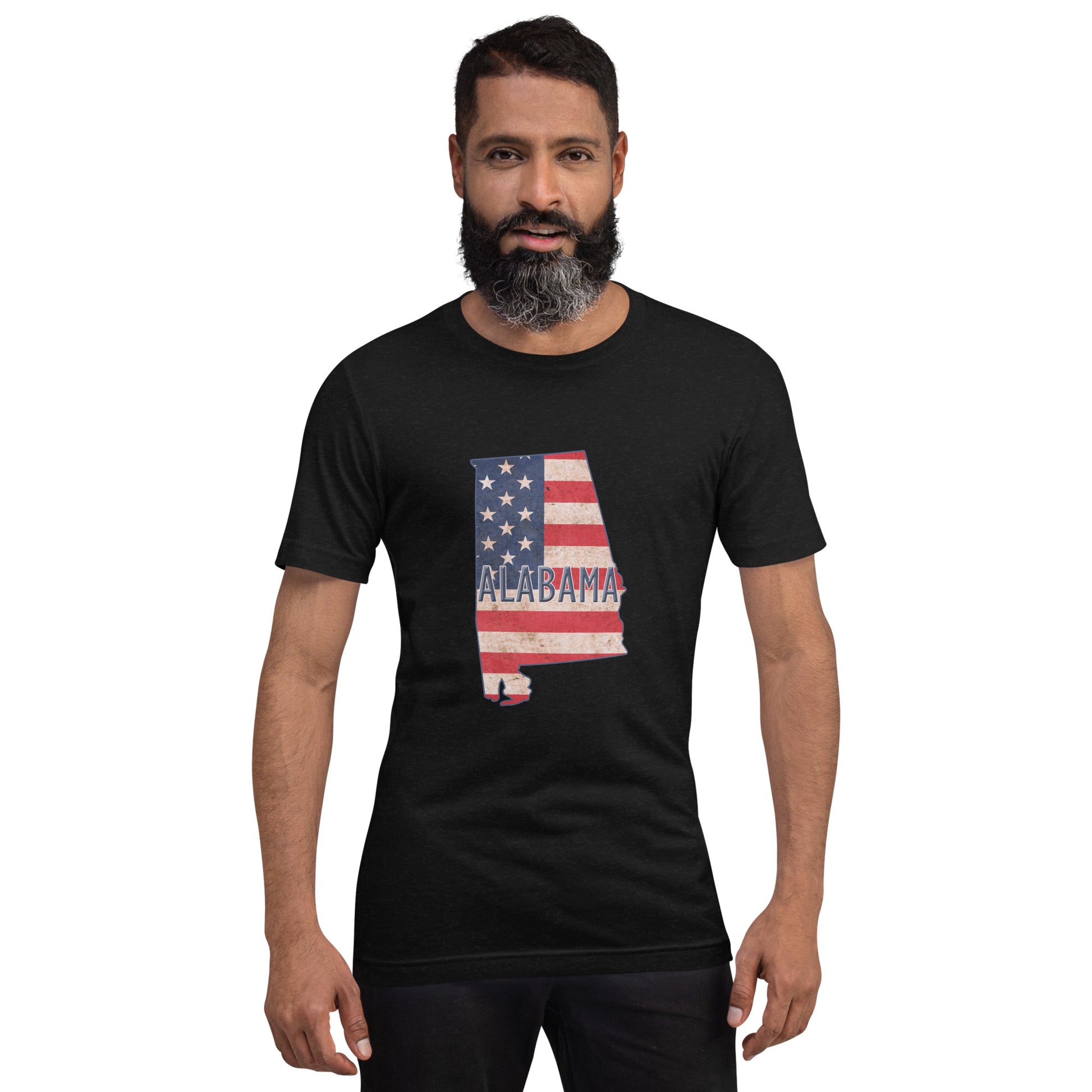 Alabama US Flag Unisex T-shirt