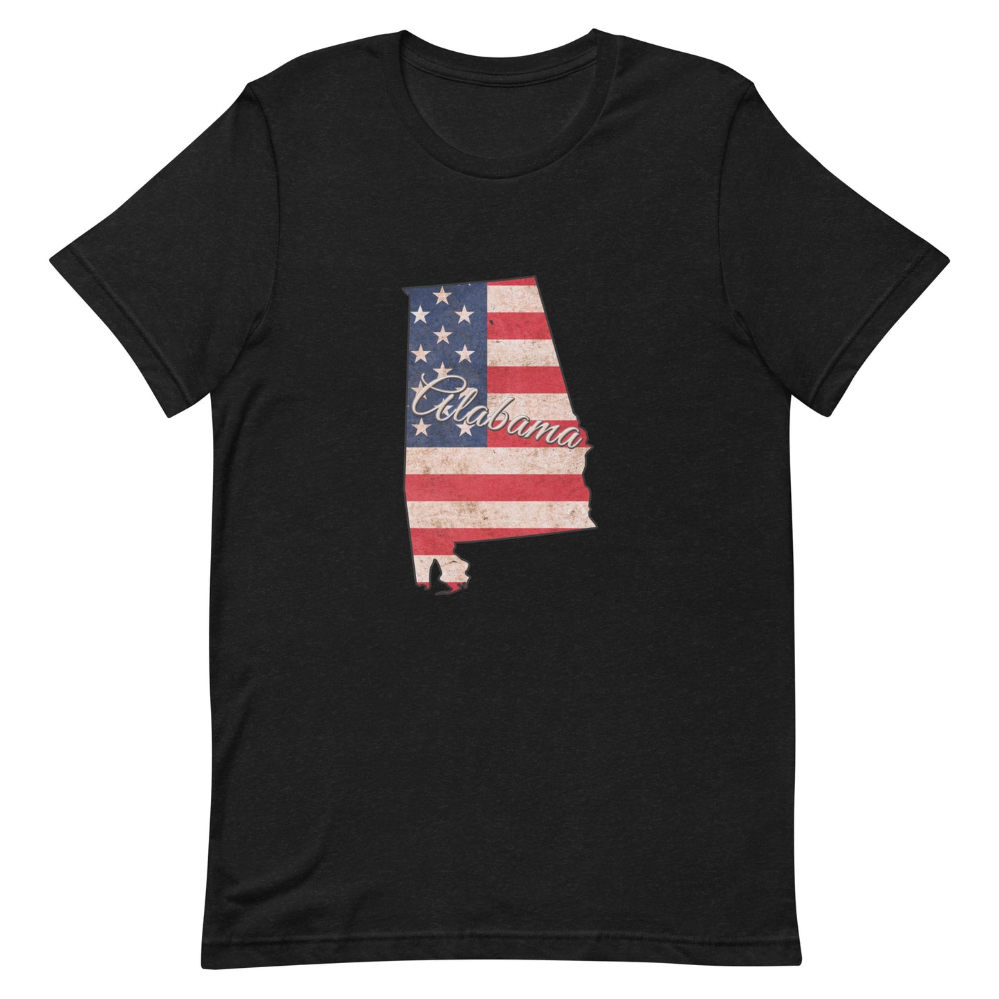 Alabama US Flag Unisex T-shirt