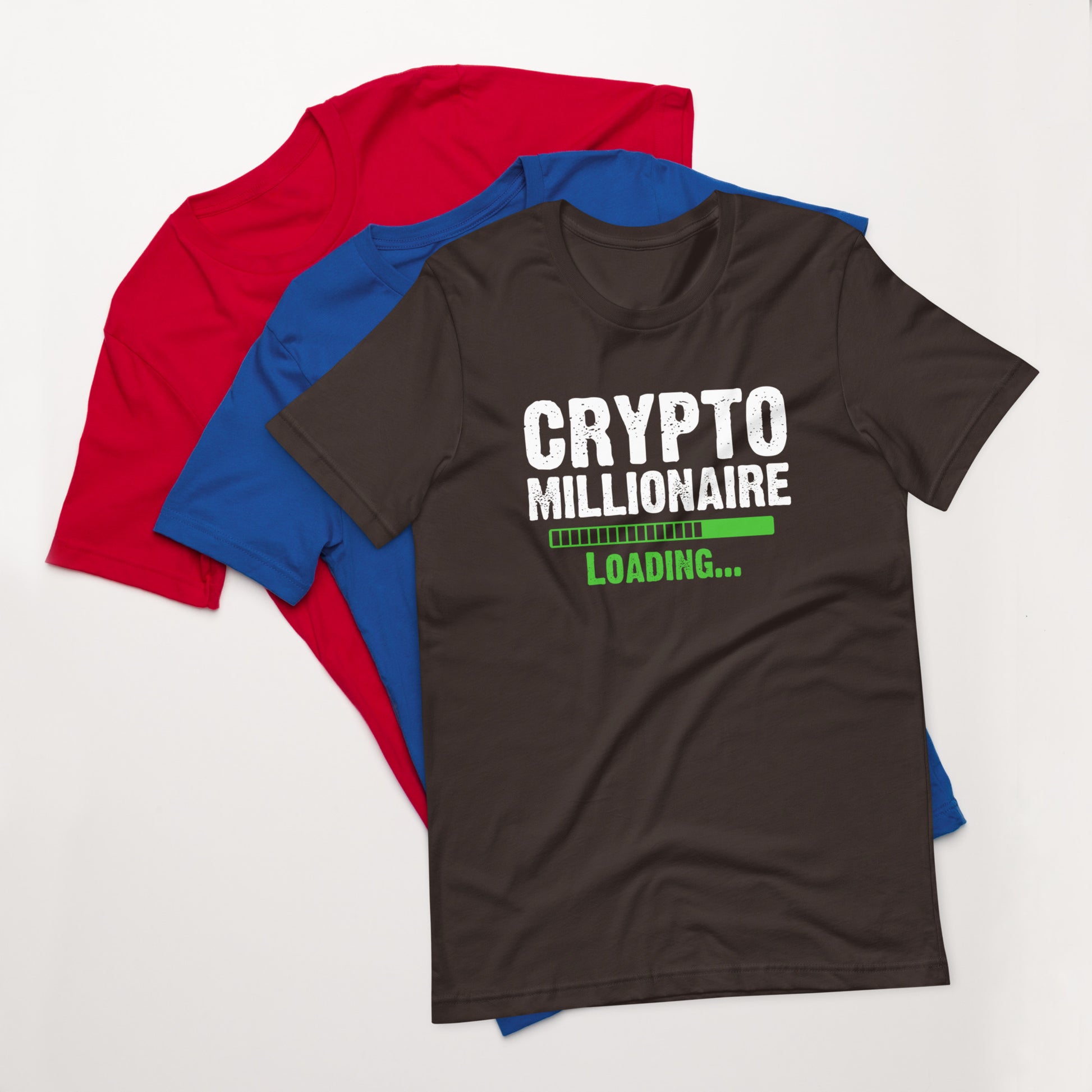 Crypto Millionaire Loading Unisex T-shirt