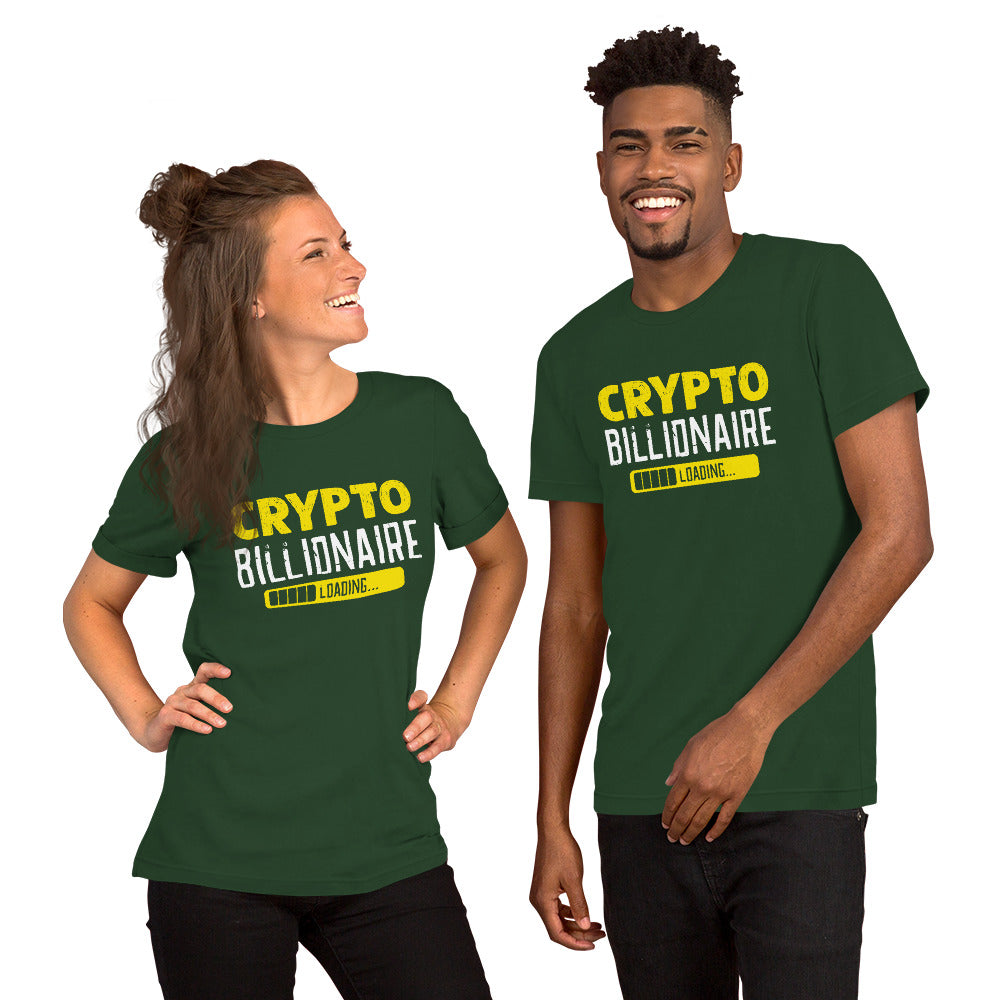 Crypto Billionaire Loading Unisex T-shirt
