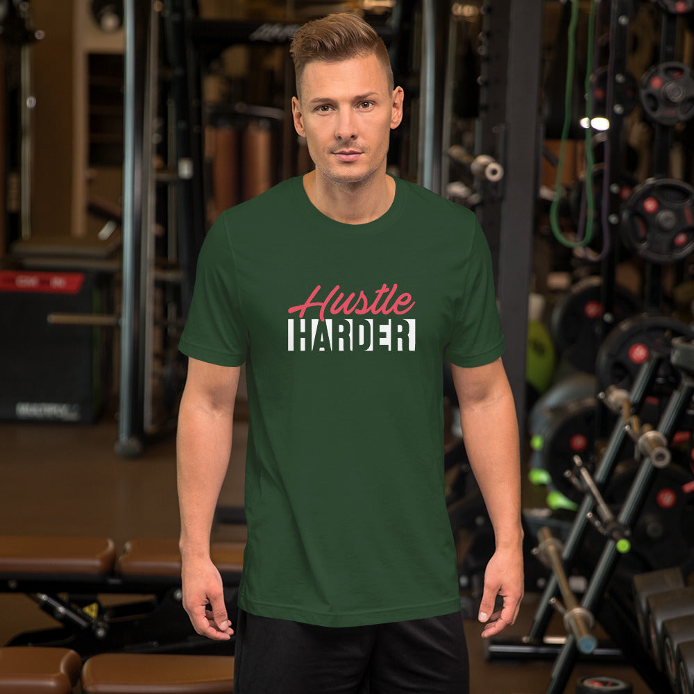 Hustle Harder Unisex T-shirt - Fitness