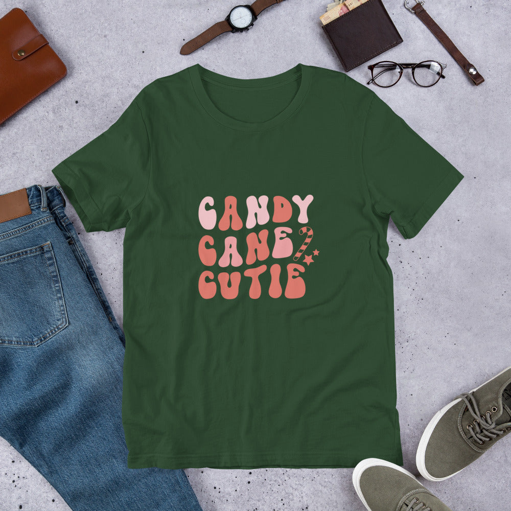 Candy Cane Cutie Unisex Tshirt
