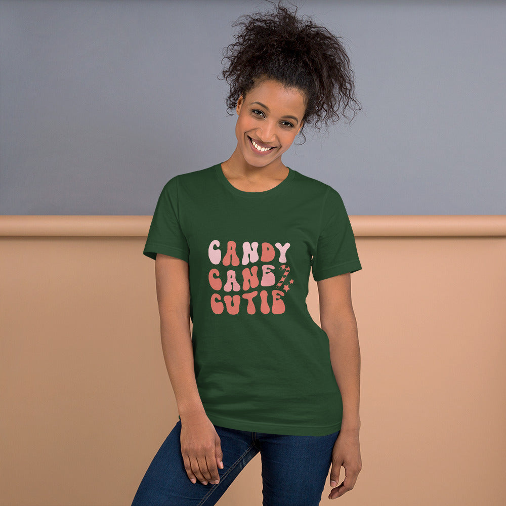 Candy Cane Cutie Unisex Tshirt