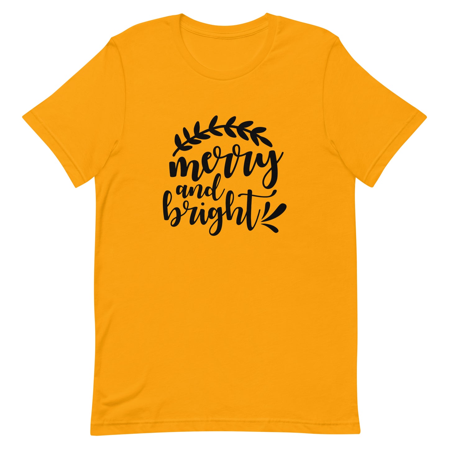Merry and Bright Unisex t-shirt