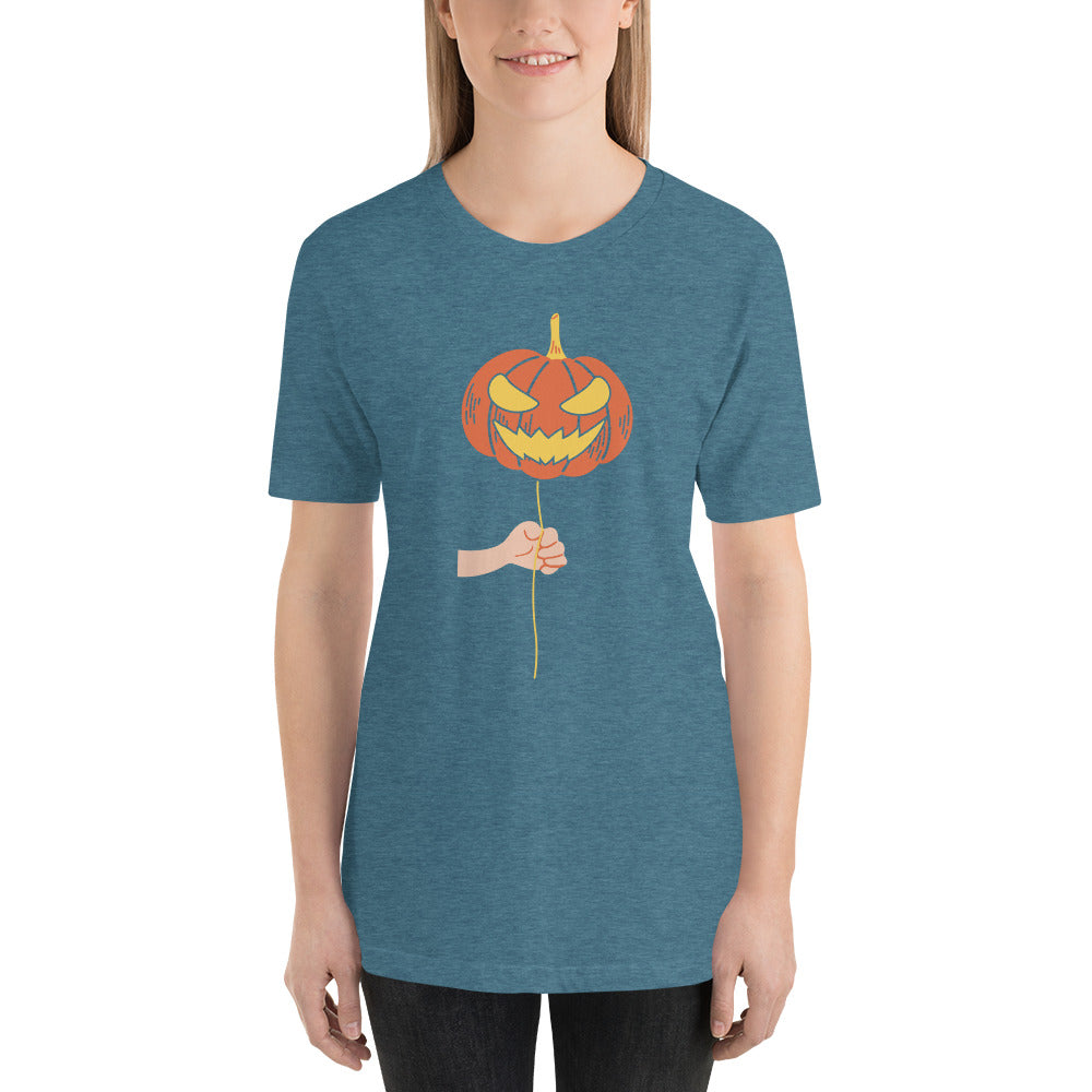 Pumpkin on a Stem Unisex t-shirt