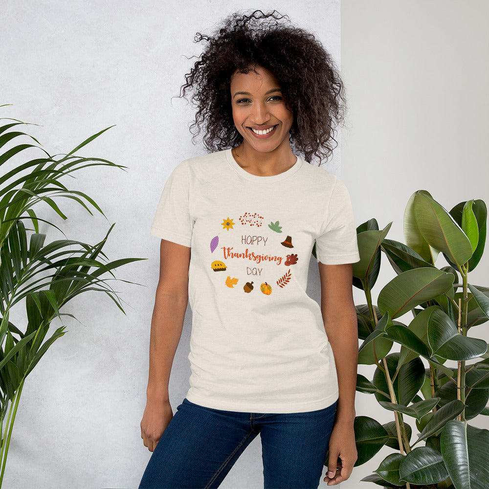 Happy Thanksgiving Day Unisex T-shirt