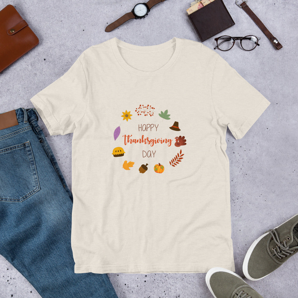 Happy Thanksgiving Day Unisex T-shirt