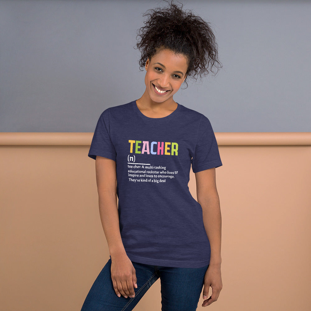 Teacher Definition Unisex t-shirt