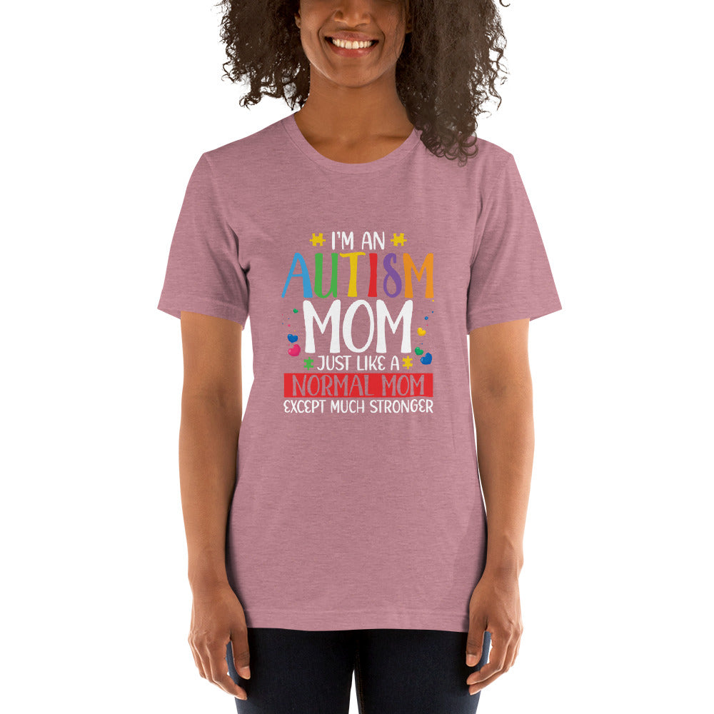 I'm an Autism Mom Unisex t-shirt
