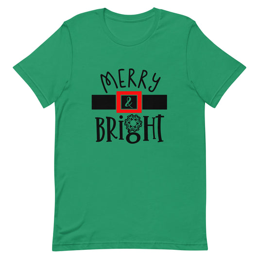 Merry & Bright Unisex t-shirt