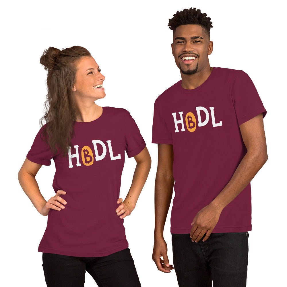 HODL - Blockchain Unisex T-shirt - Bitcoin