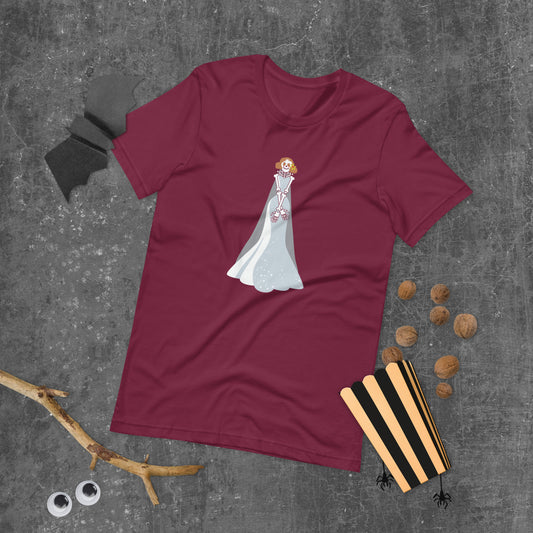 Skeleton Bride Unisex t-shirt