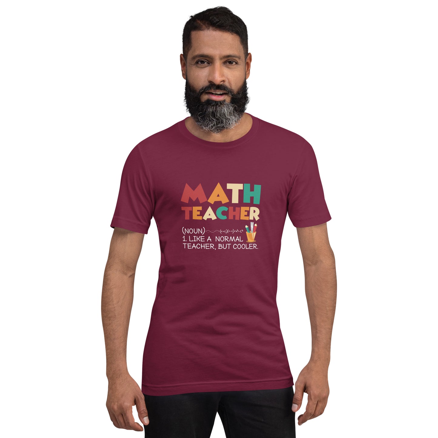 Math Teacher Unisex t-shirt