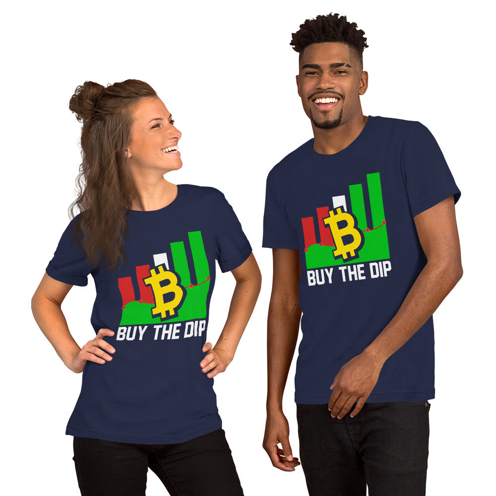 Bitcoin Buy the Dip Unisex Tshirt