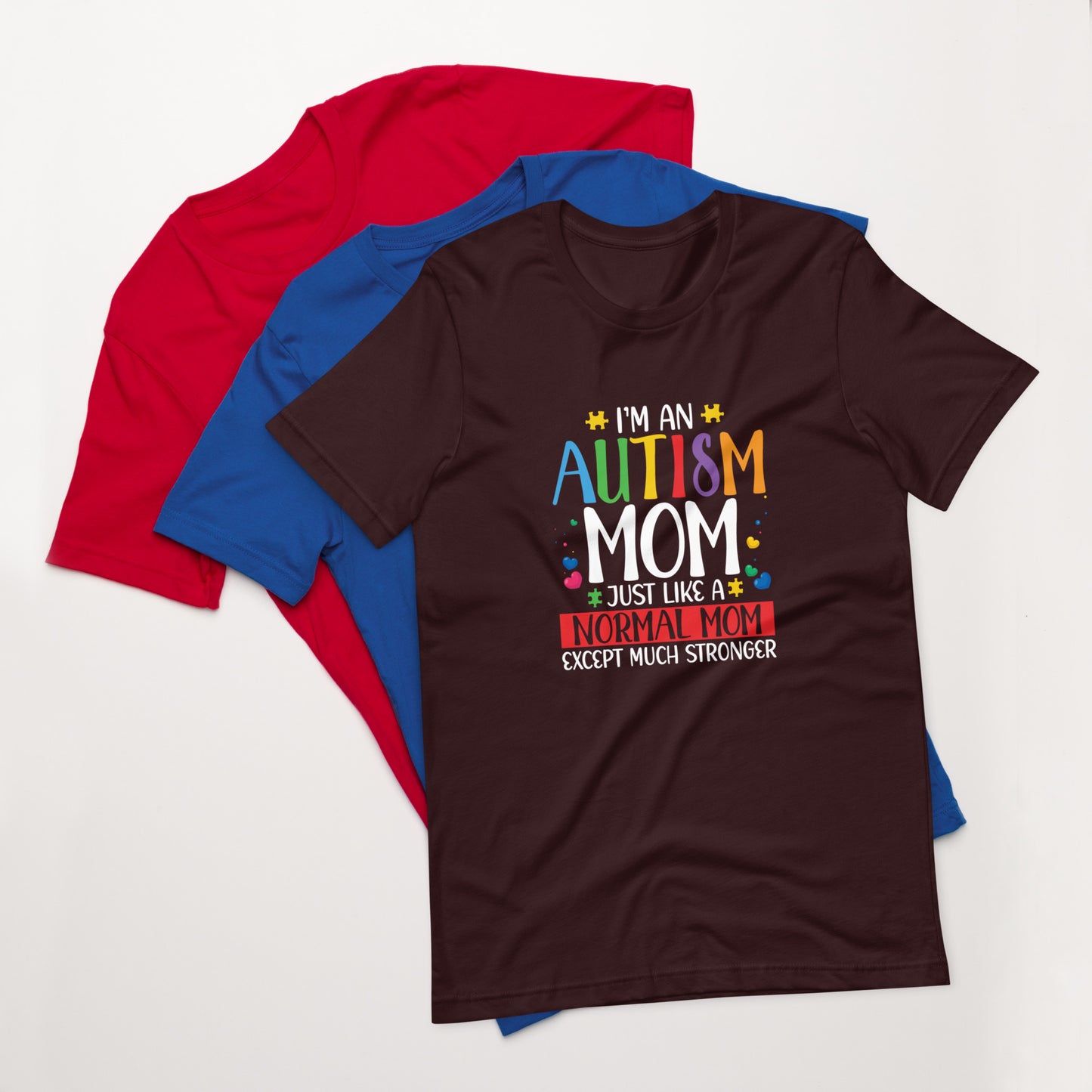 I'm an Autism Mom Unisex t-shirt