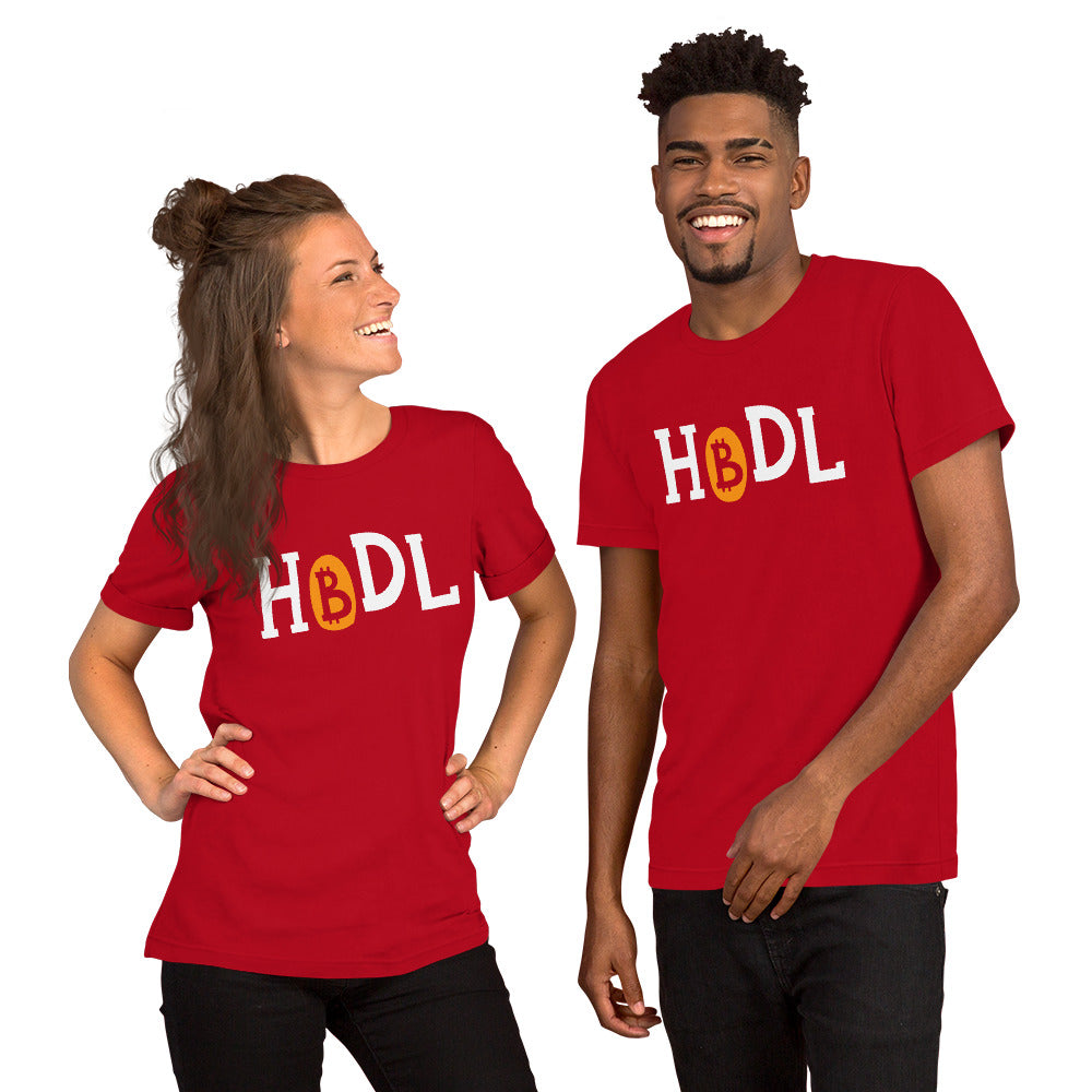 HODL - Blockchain Unisex T-shirt - Bitcoin