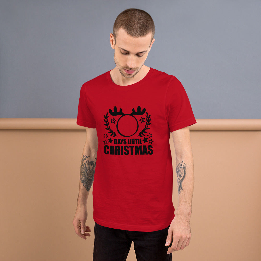 Days Until Christmas Unisex T-shirt