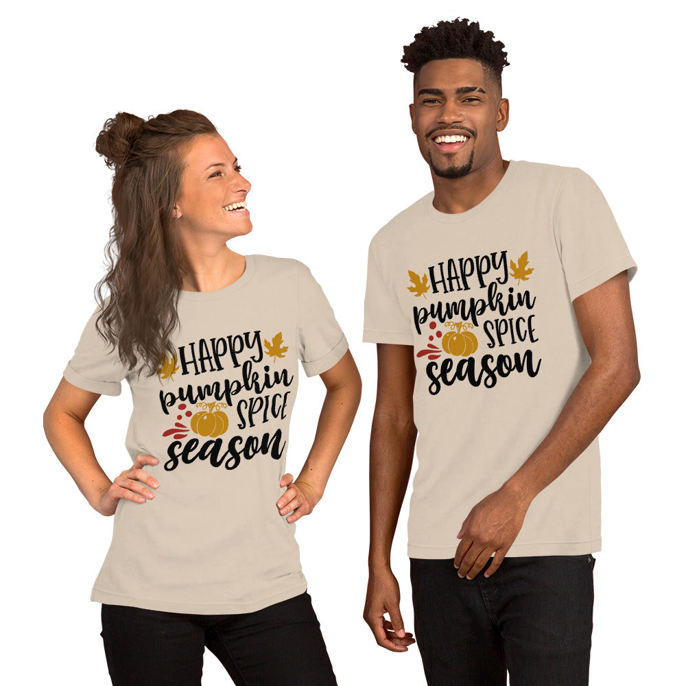 Happy Pumpkin Spice Season Unisex T-shirt