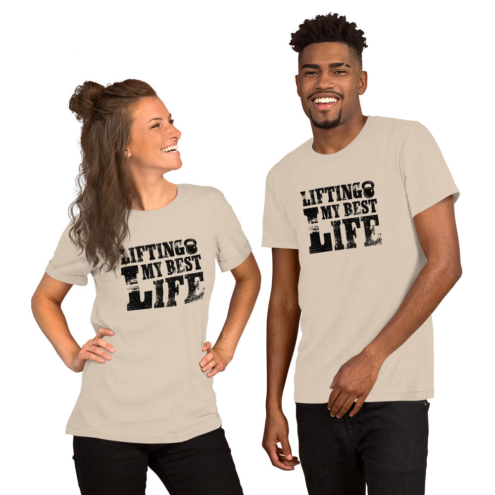 Lifting My Best Life Unisex t-shirt
