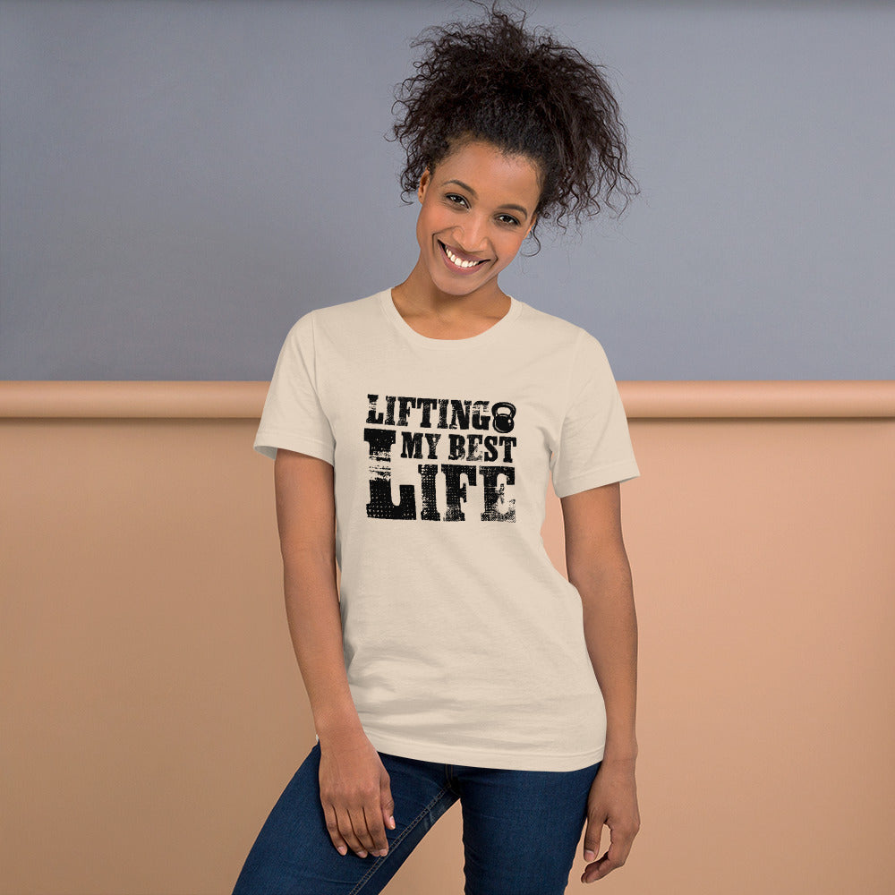 Lifting My Best Life Unisex t-shirt