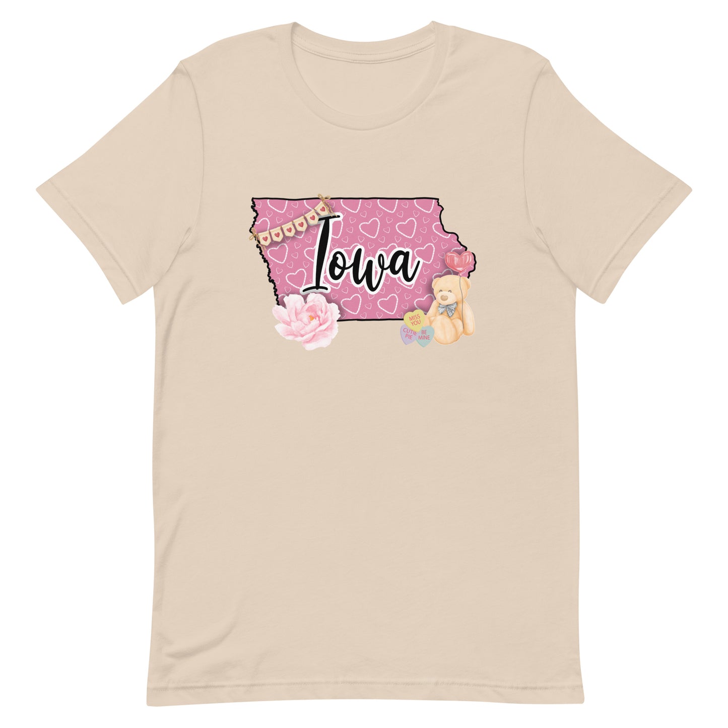 Iowa Valentine Unisex t-shirt