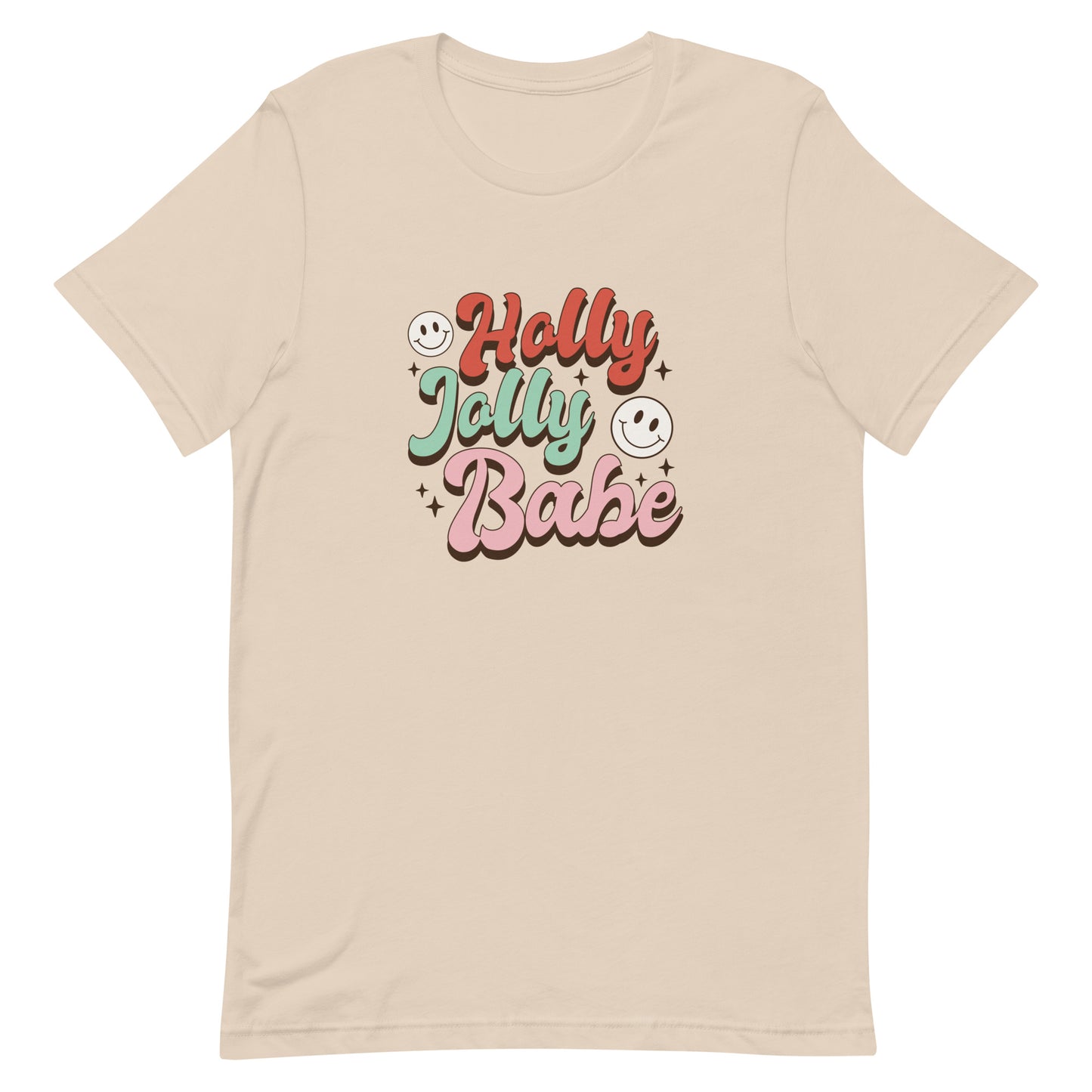 Holly Jolly Babe Unisex T-shirt - Christmas Holiday