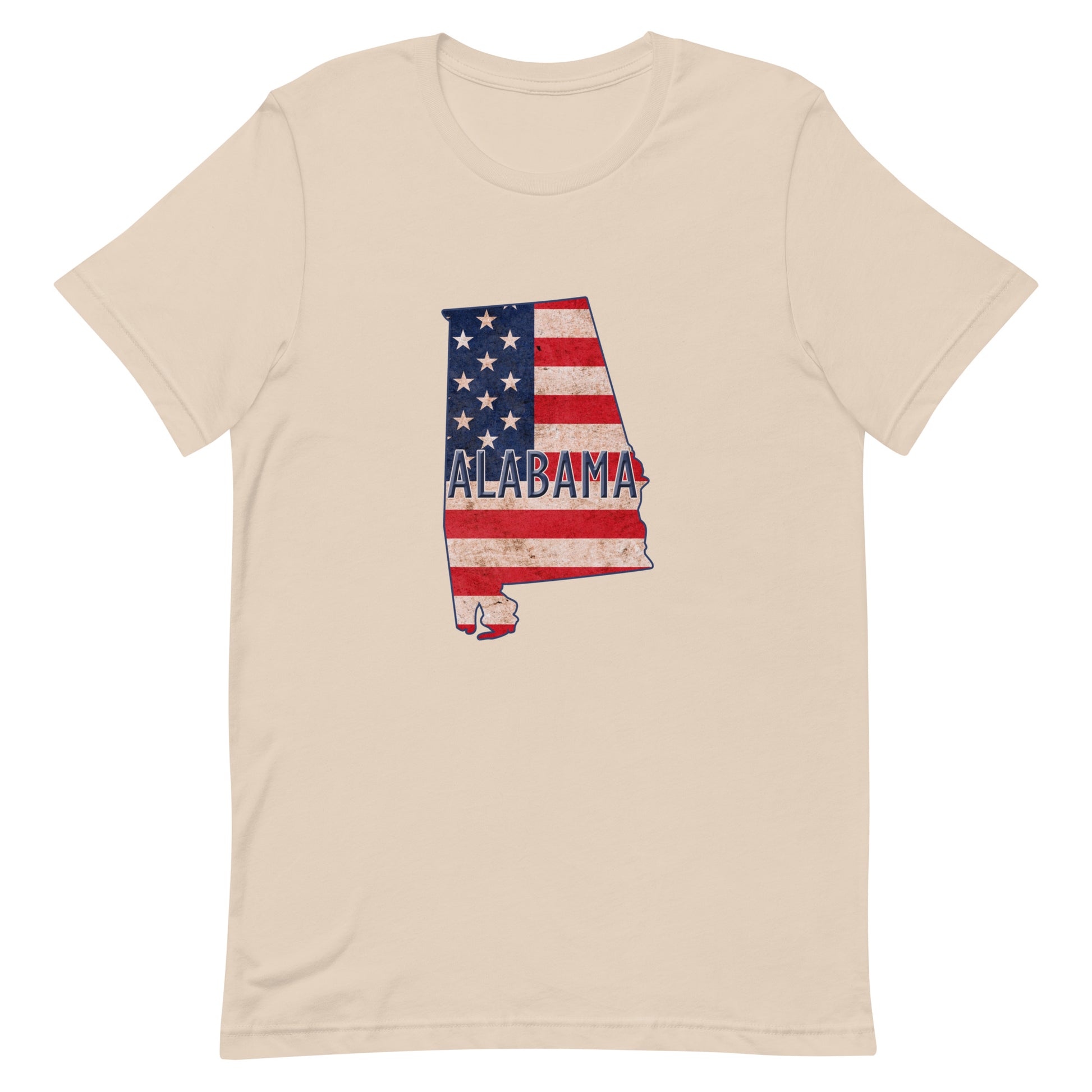 Alabama US Flag Unisex T-shirt