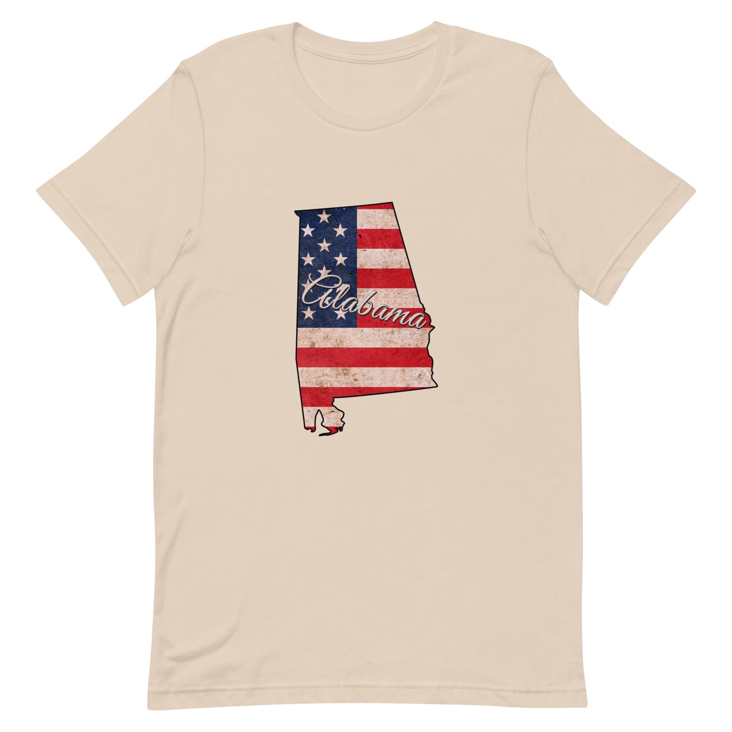 Alabama US Flag Unisex T-shirt