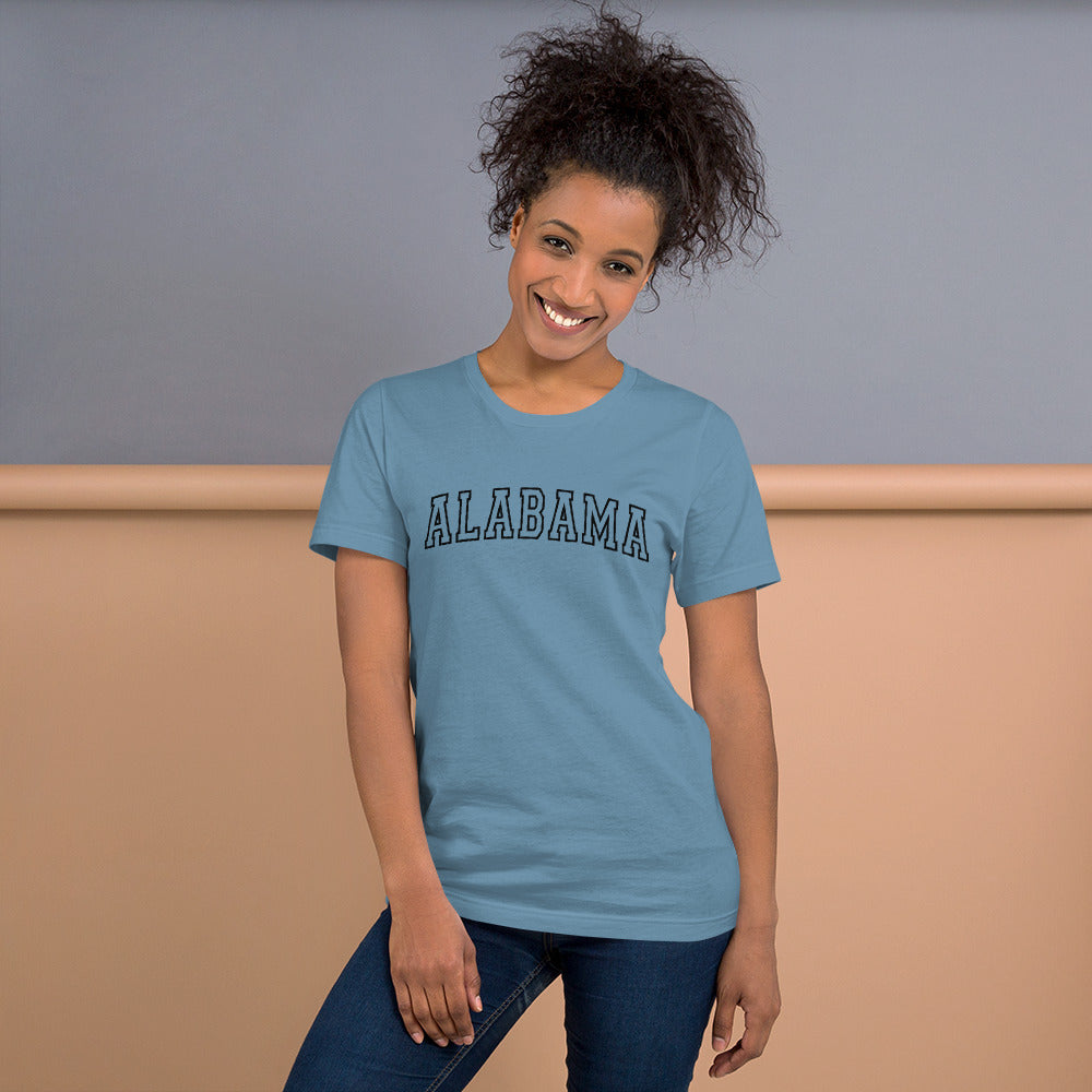 Alabama Varsity Letters Arch Unisex T-shirt