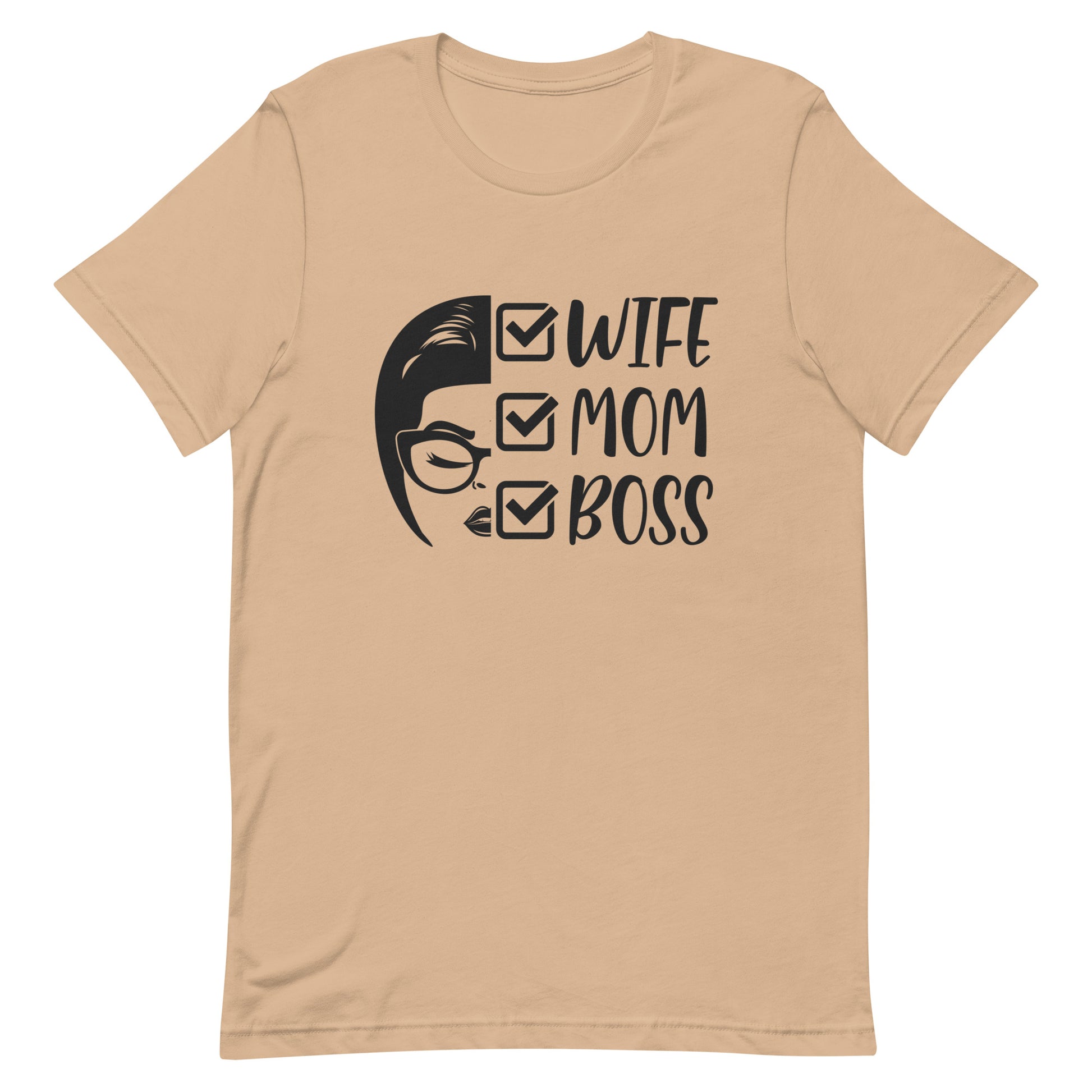 Wife Mom Boss Unisex t-shirt