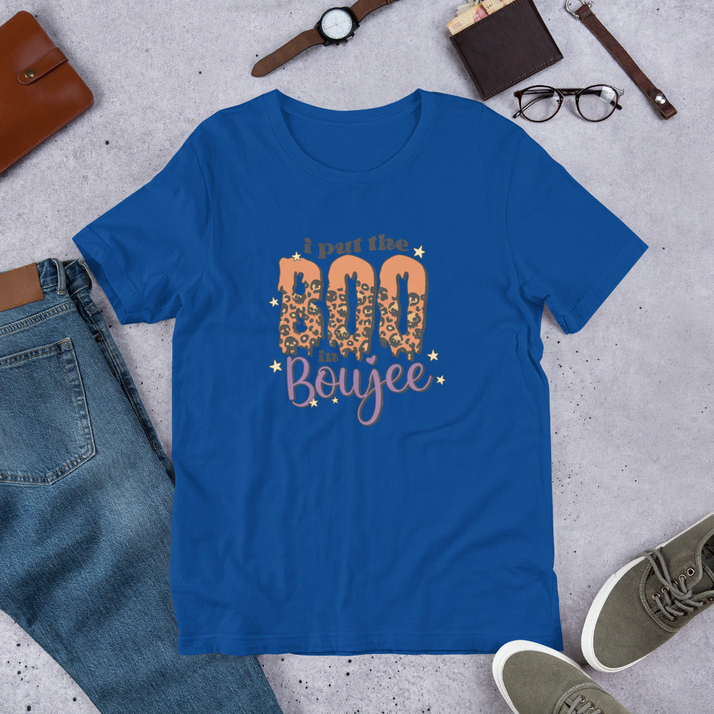 I Put the Boo Back in Boujee Unisex t-shirt