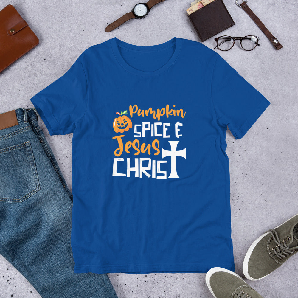 Pumpkin Spice Jesus Christ Unisex t-shirt