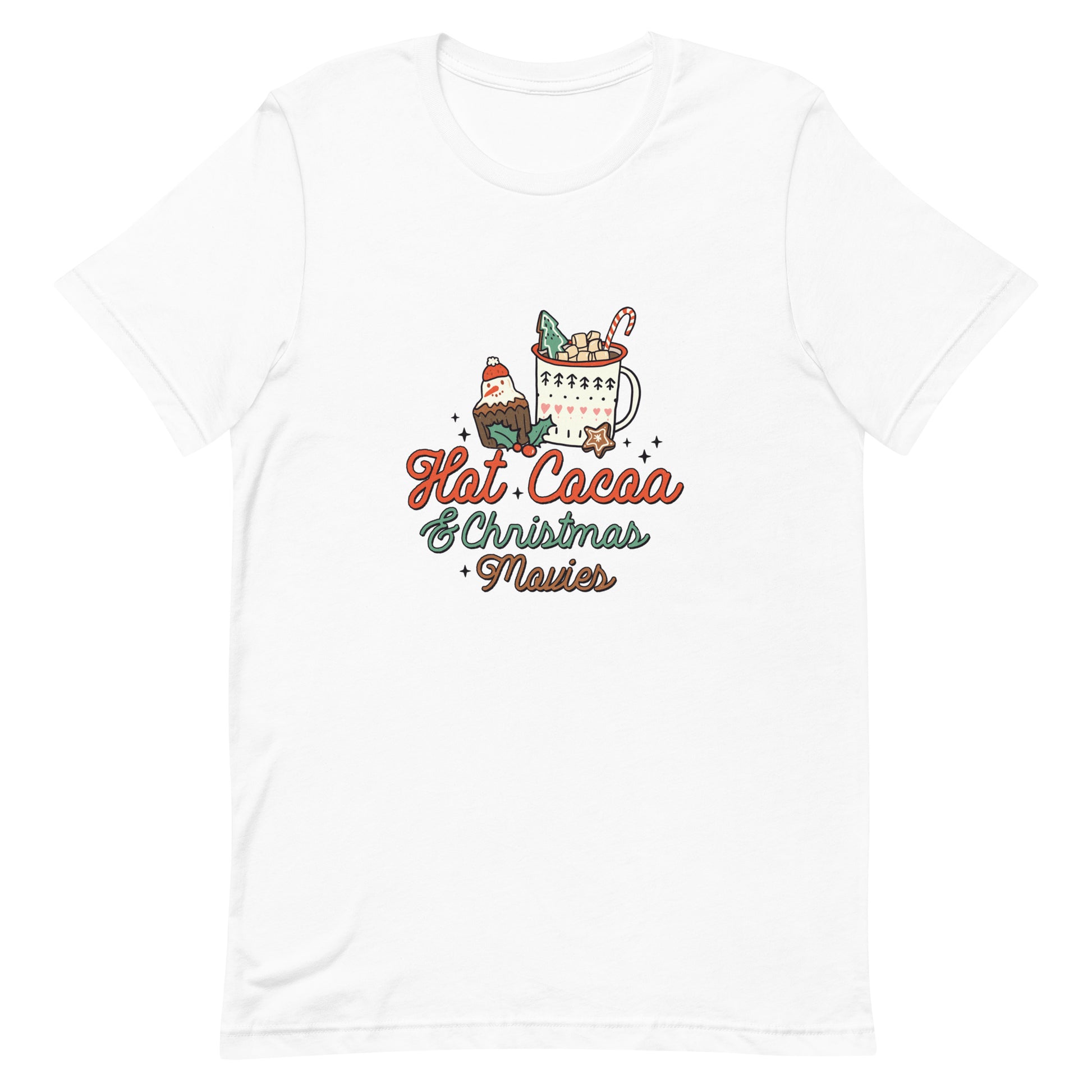 Hot Cocoa & Christmas Movies Unisex T-shirt - Holiday