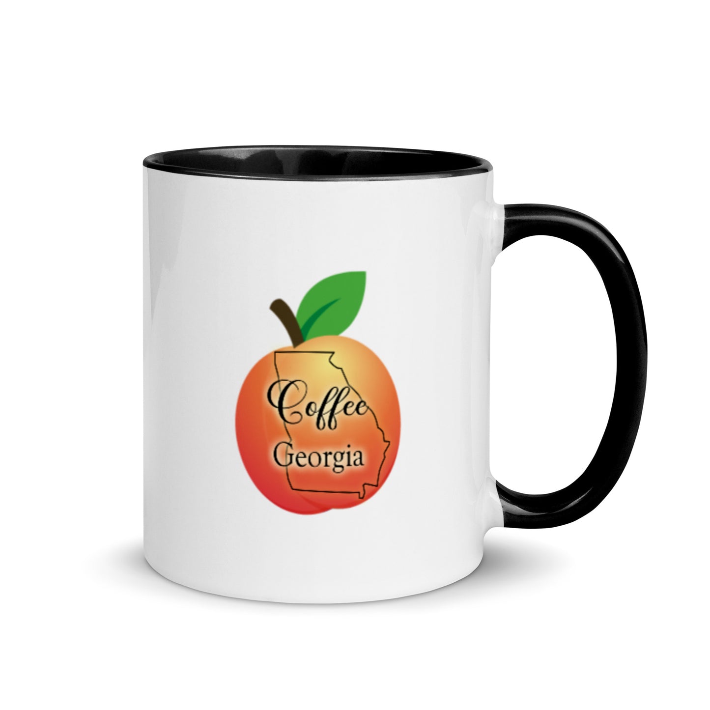 Coffee Georgia Mug with Color Inside