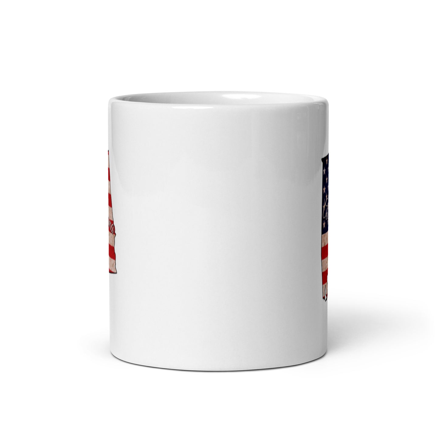 Alabama White glossy mug