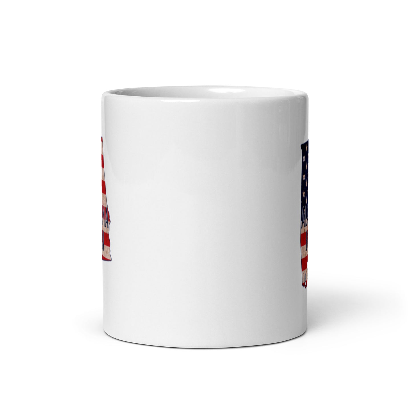 Alabama White glossy mug