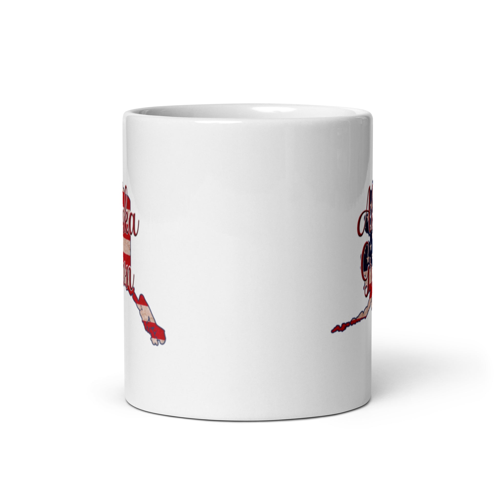 Alaska Grown White Glossy Ceramic Mug