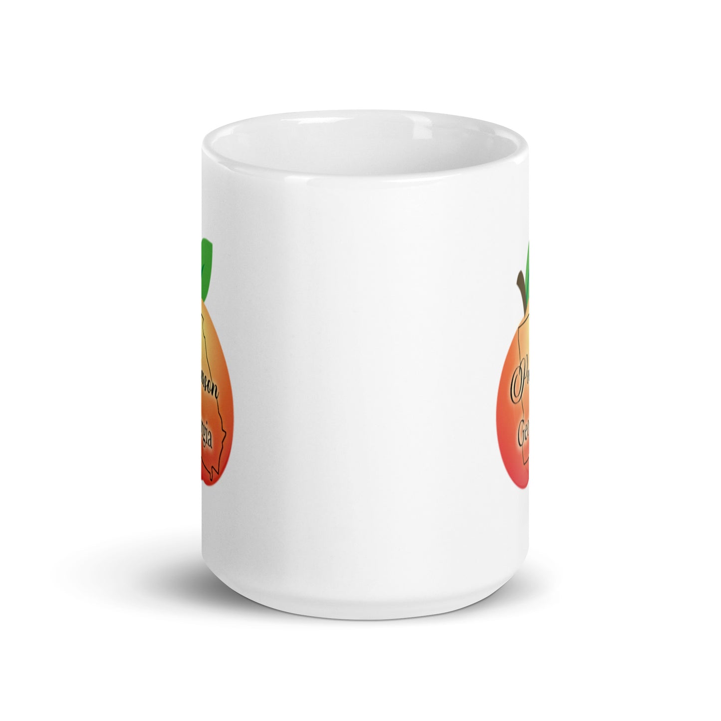 Pearson Georgia White glossy mug