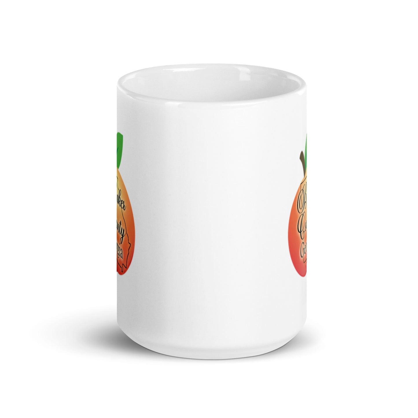 Baker County Georgia White glossy mug