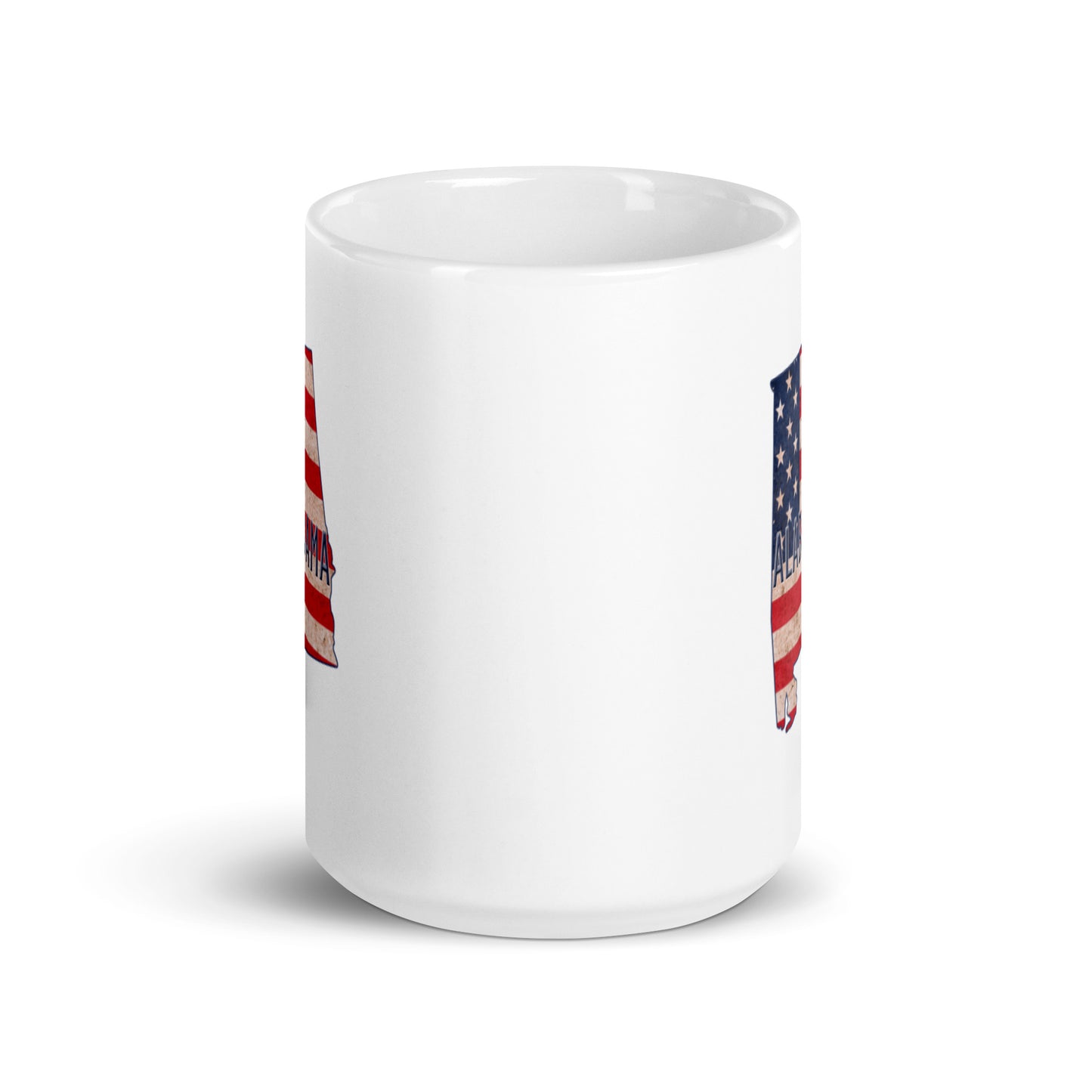 Alabama White glossy mug
