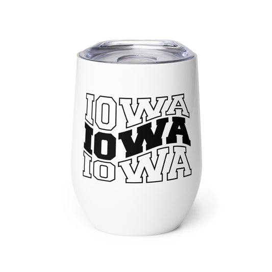 Iowa Wine tumbler