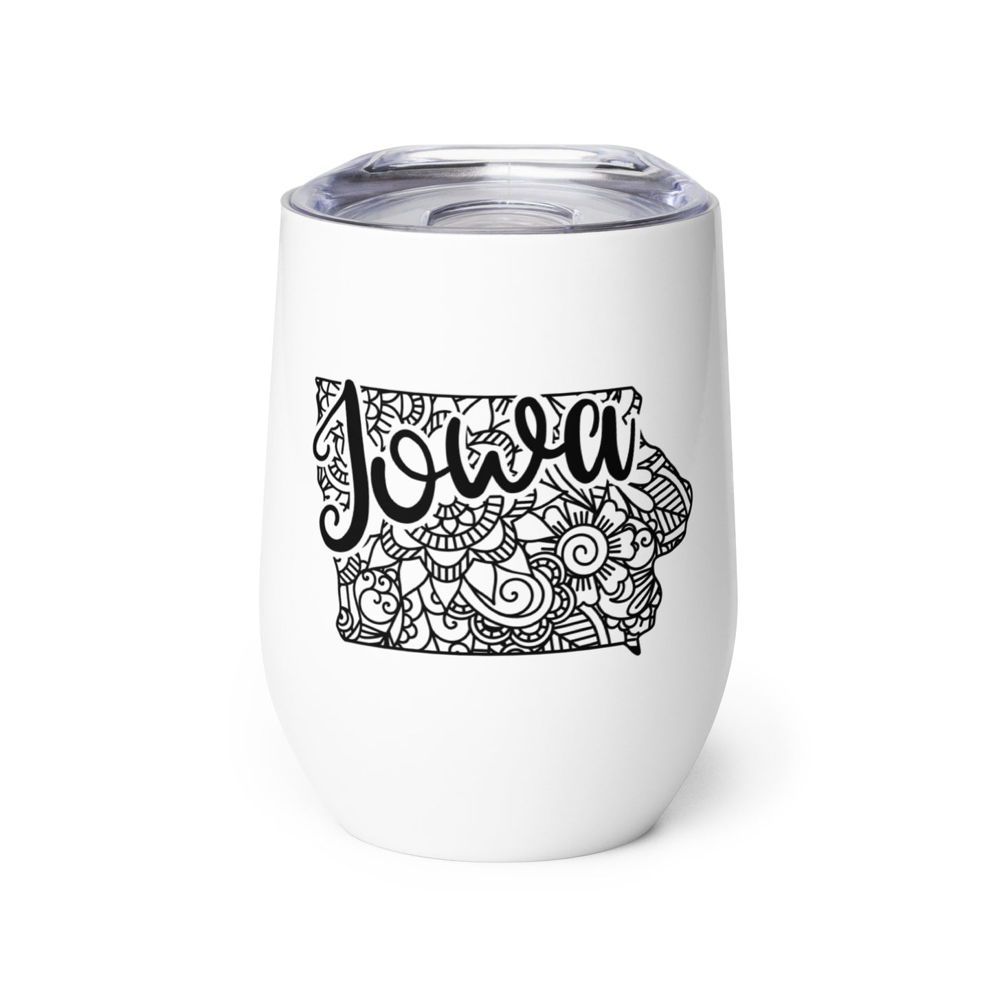 Iowa Wine tumbler