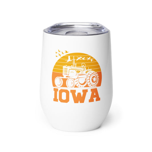 Iowa Wine tumbler