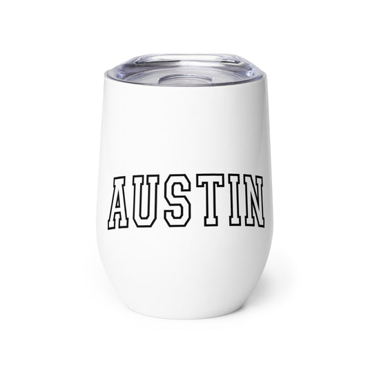 Austin Wine tumbler