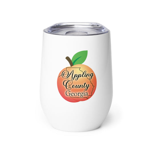 Appling County Georgia Wine tumbler