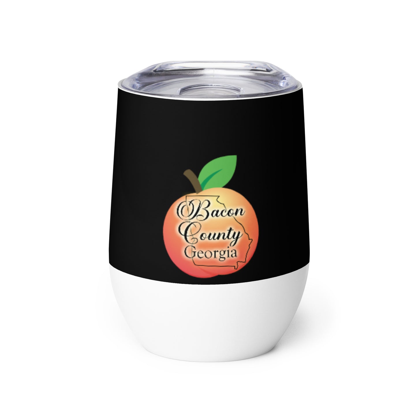 Bacon County Georgia Wine tumbler