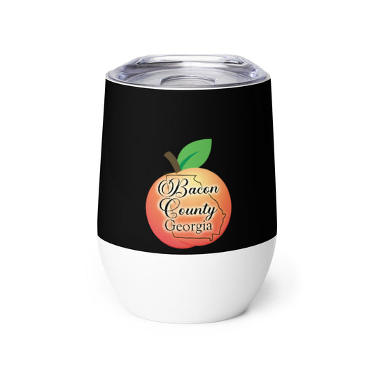 Bacon County Georgia Wine tumbler