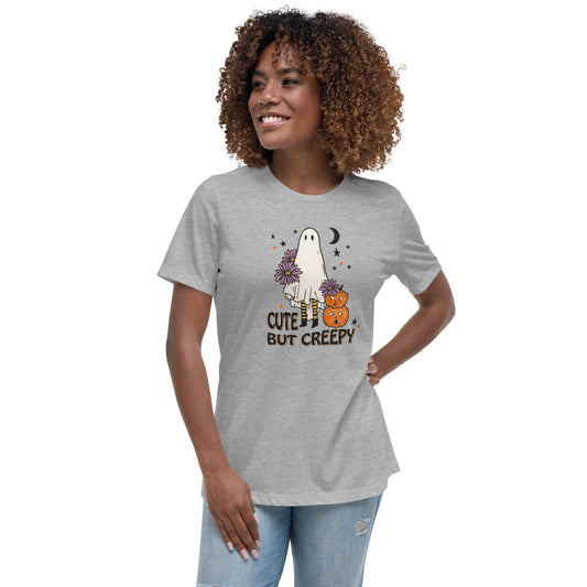 Cute But Creepy Women's Relaxed T-Shirt Tee Tshirt