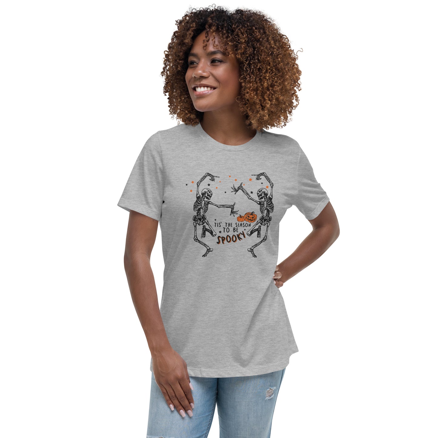 Tis the Season to be Spooky Women's Relaxed T-Shirt Tee Tshirt